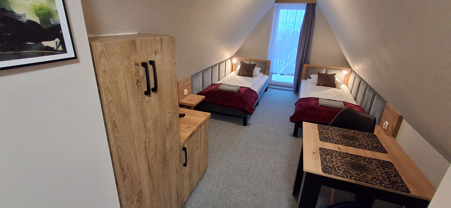 Pokój 21, 2-osobowy z balkonem i mini aneksem